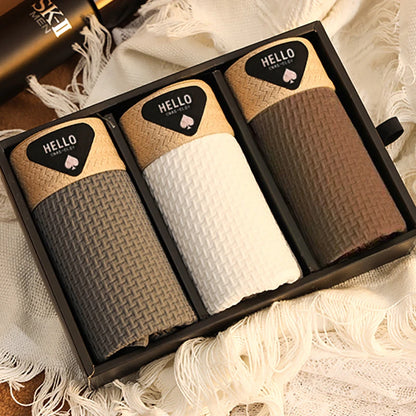 3Pcs männer Unterwäsche Eis Seide Mesh Boxer Shorts Sexy Höschen Mann Unterhose Dünne Männliche U Konvexen Dessous Großhandel viele L-6XL