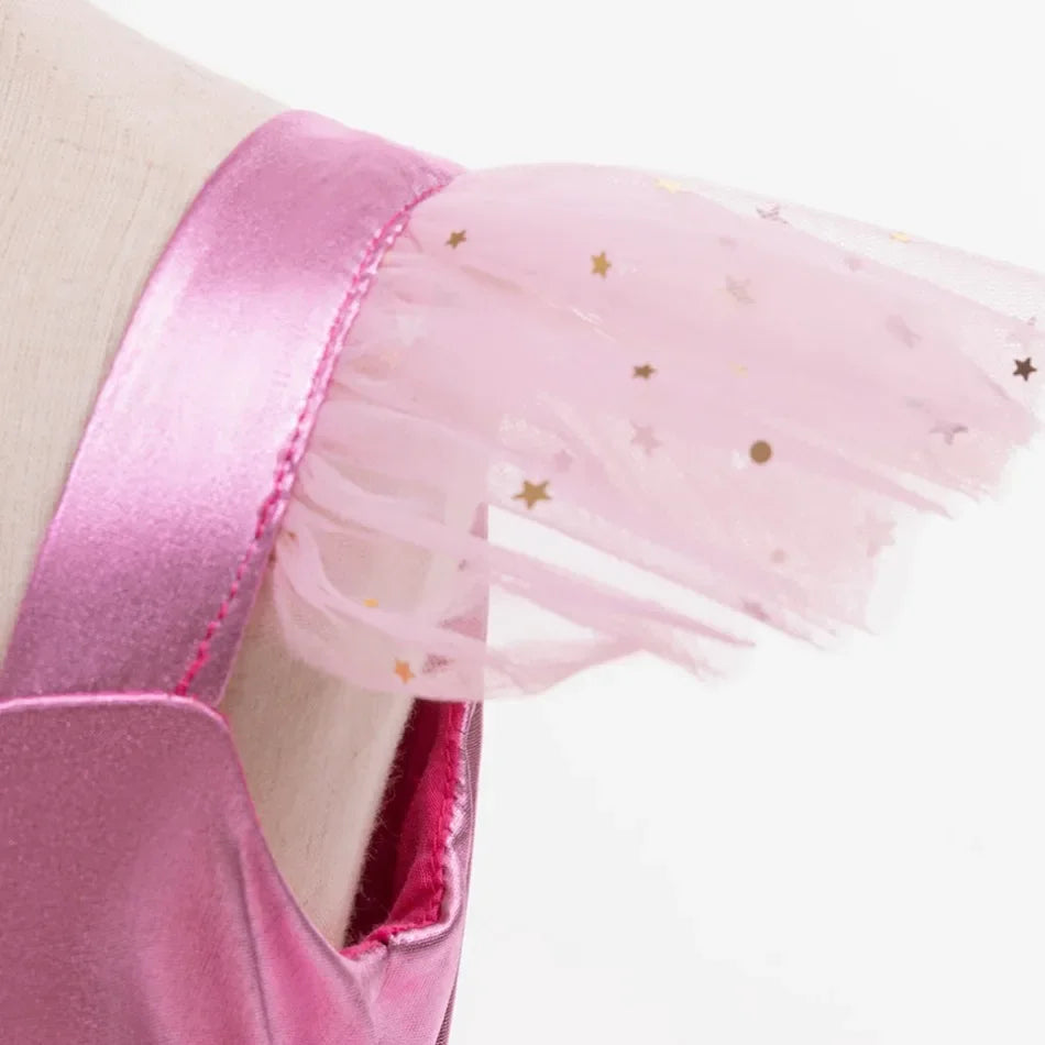 Baby Mädchen Kleider Barbie Prinzessin Cosplay Mädchen Rock Mesh Flauschigen Geburtstag Party Kleid Halloween Leistung Kleid Kinder Kleidung.