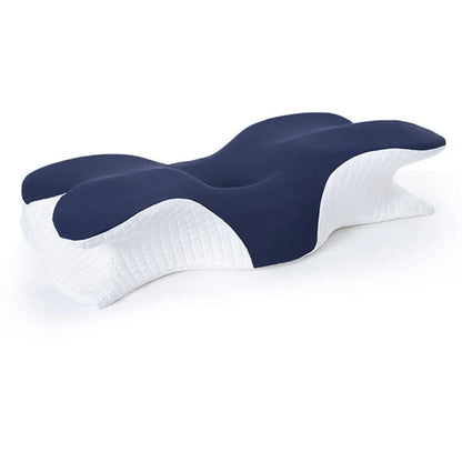Ergonomic Sleep Cervical Vertebra Pillow Neck Protection Side Sleeping Butterfly Pillow Sleep Cervical Orthopedic Neck Pillow.