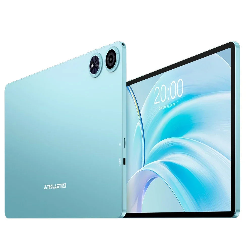 Teclast P50 Case Tablet 11-inch Display Android 15 1280x800 Unisoc T606 Octa-Core CPU 12GB RAM 128GB ROM 7000mAh Battery 8MP+5MP.