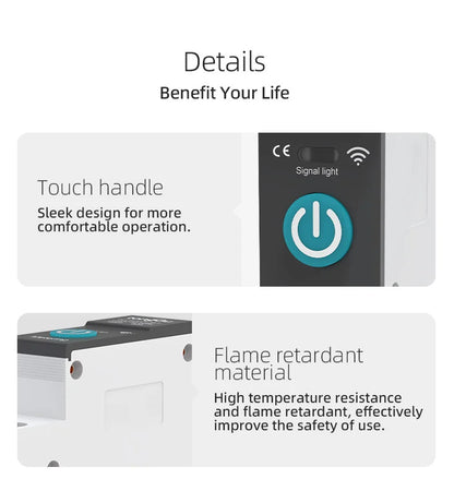 Tuya WiFi Smart Circuit Breaker 1P 63A DIN-Schiene für Smart Home Drahtlose Fernbedienung WiFi Schalter durch APP TONGOU.