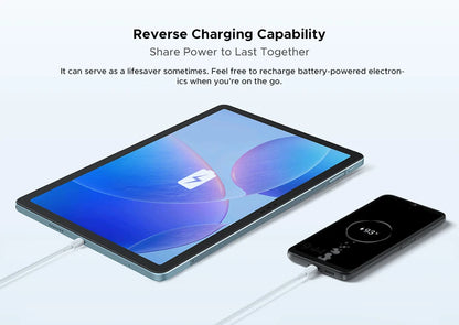 DOOGEE Tab E3 Tablet 11" Screen Android 15 Gemini AI 7.5mm Ultra-thin 32GB (8+24) 256GB Dual Speakers 8800mAh Battery Smart Pad