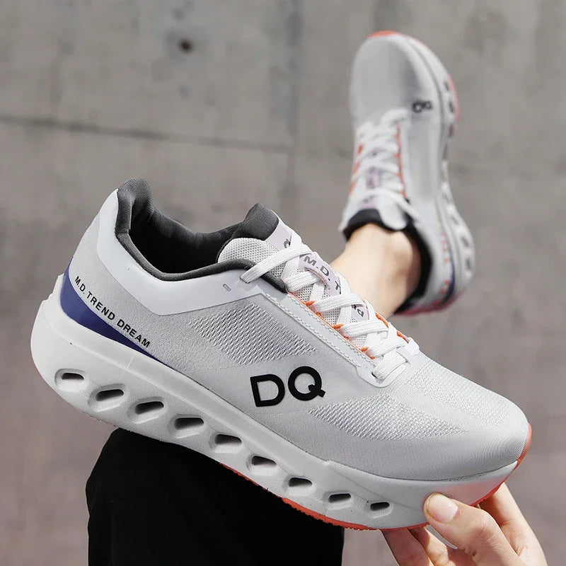 Men Women Comfortable Shoes Unisex Breathable Mesh Walking on Ultralight Outdoor Running Casual Sneakers Clouds Shoes.