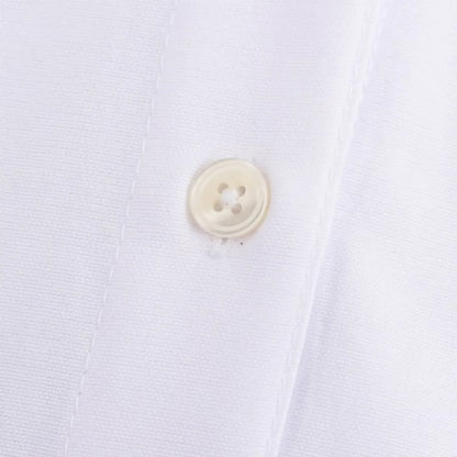 Women Fashion Spring Cotton Oxford Long Sleeve Single-breasted Lapel Blouse Street Clothing Shirt Chic Ladies Tops Mujer.