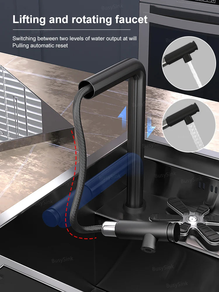 Water Catalyst Cup Cleaning Sink Hidden Single Slot Mini Bar Sink Wash Basin With Cover Plate For Kitchen