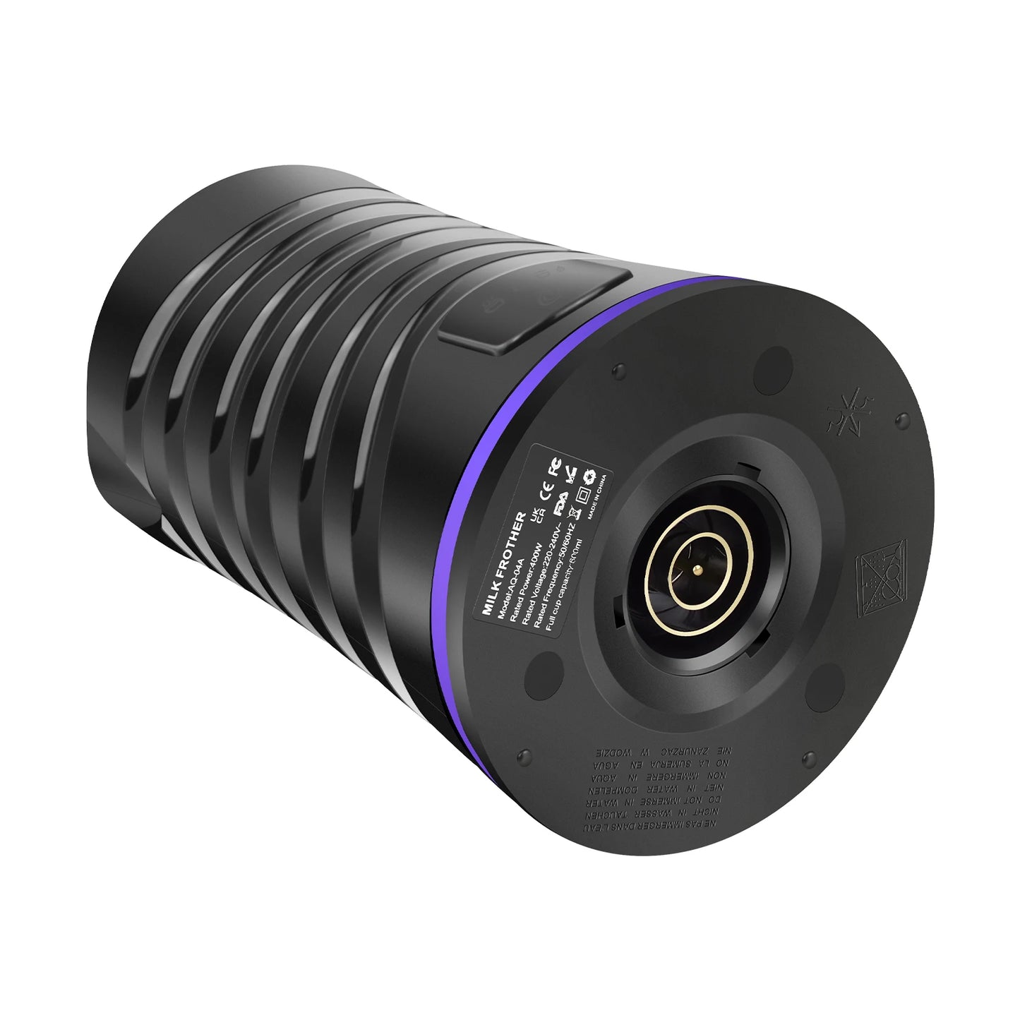 4 in 1 Automatic Milk Frother Electric, 600ml Capacity Hot & Cold Milk Foamer, Silent Operation for Coffee Cappuccino Chocolatte.