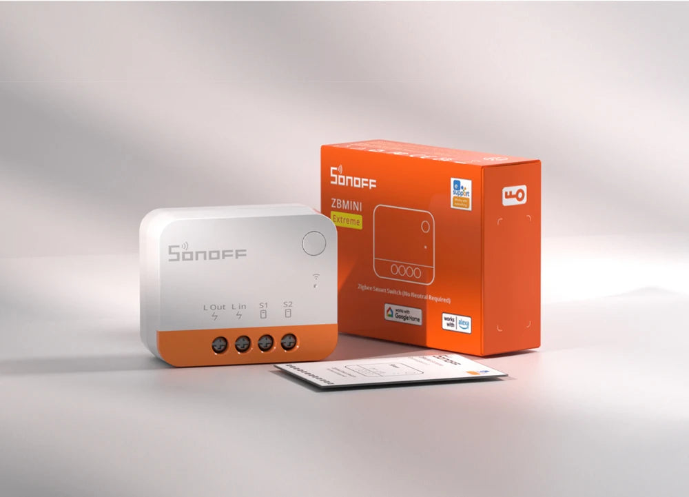 SONOFF ZBminiL2 ZigBee Smart Switch mit eWeLink APP Sprachsteuerung von Yandex Alice Alexa Google Home Assistant Salute Smart Home
