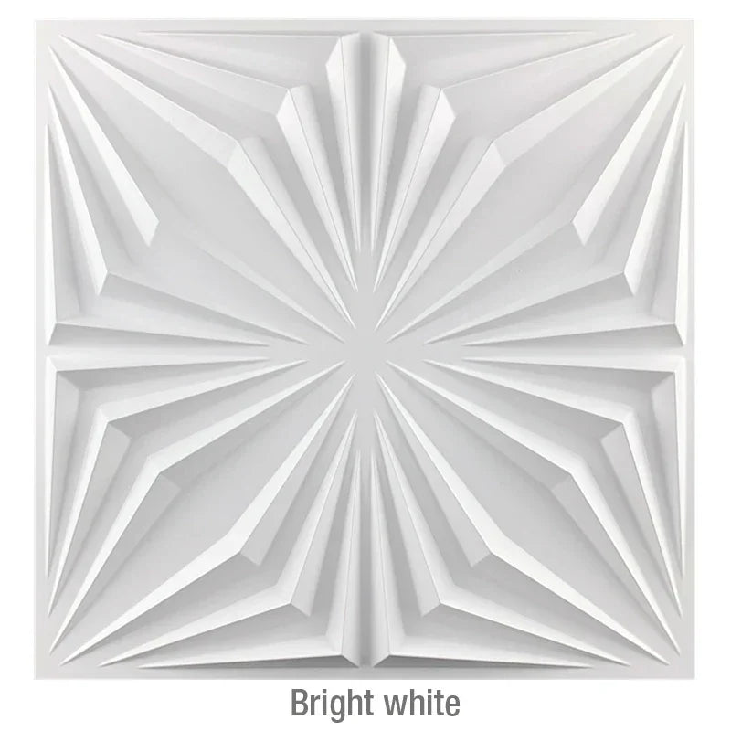 12pcs/lot 50x50cm 3D Wall Panel 3D wall stickers Relief Wall Panel Stickers Living Room Kitchen Bedroom Home Decor Party back