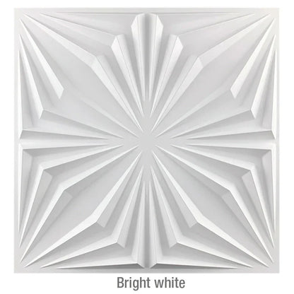 12pcs/lot 50x50cm 3D Wall Panel 3D wall stickers Relief Wall Panel Stickers Living Room Kitchen Bedroom Home Decor Party back