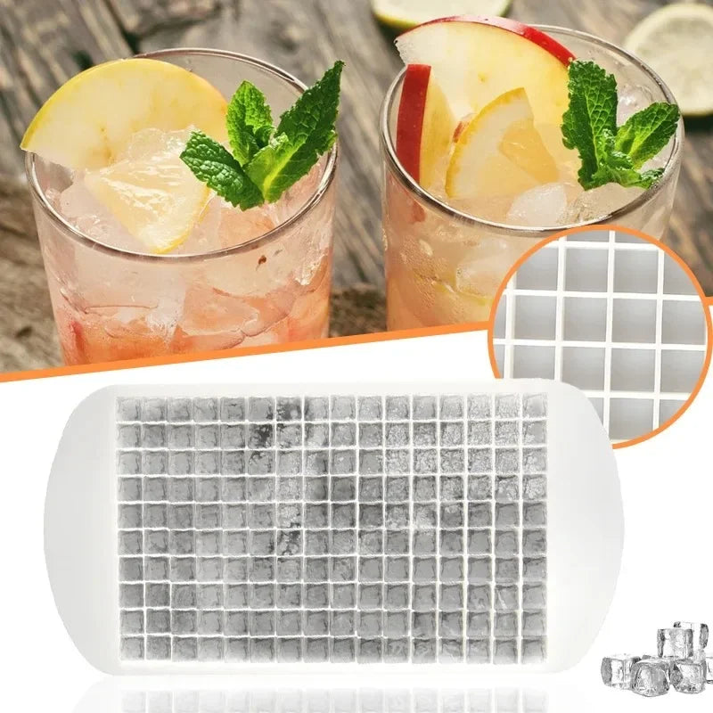 4/6/8/15/160 Grid Big Ice Tray Mold Giant Jumbo Large Food Grade Silicone Ice Cube Square Tray Mold DIY Ice Maker Ice Cube Tray.