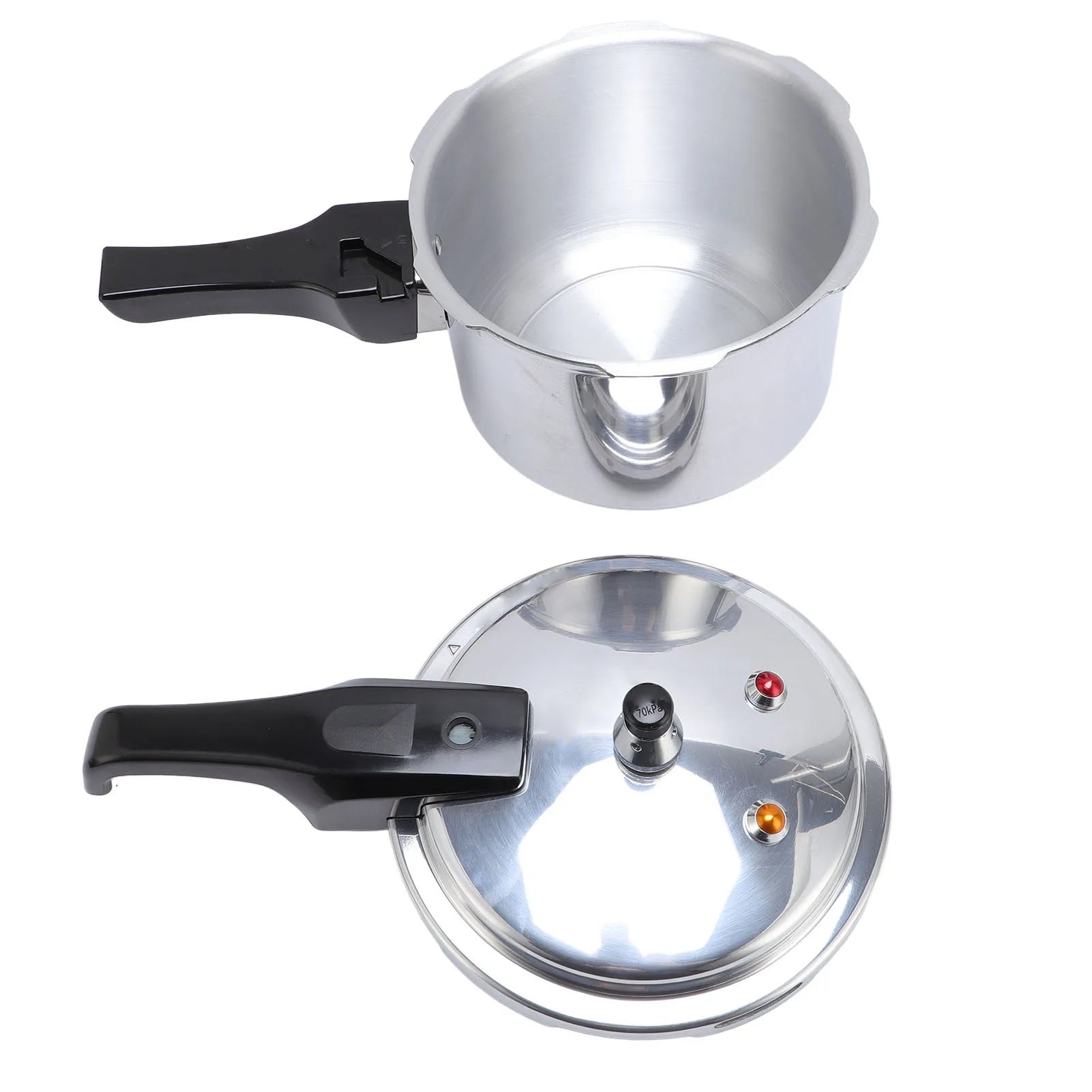 Pressure Cooker Aluminium Alloy Explosion Proof Large Capacity Pressure Canning Pot Cooker Fast Cooking Pot.