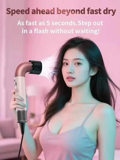 Ion Hair Dryer Professional Super Ionic Hairdryer Woman Electric Barber Blower Leafless Dry Machine