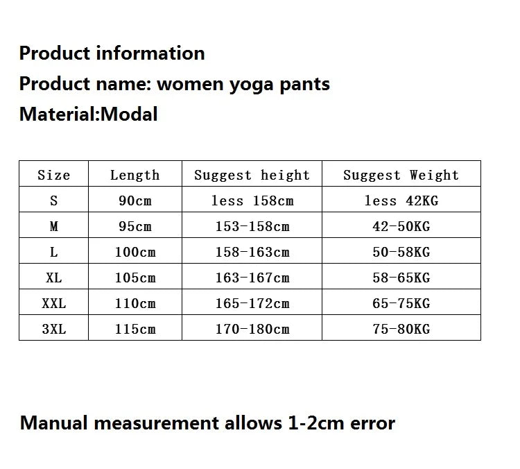 Women Yoga Pants Women Plus Size Sports Pants Yoga Leggings Colorful Bloomers Dance Yoga TaiChi Pants Modal WomenTrousers.
