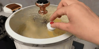 Micro Pressure Cooker Household Large Capacity cooking Pot with Double Ear Non-stick Multi-function Soup Pot Pressure Cooking.