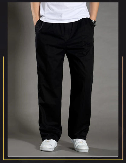 FGKKS 2024 Outdoor Casual Pants For Men Solid Color Large Pocket Breathable Pants High Quality Design Hot Casual Pants For Men.