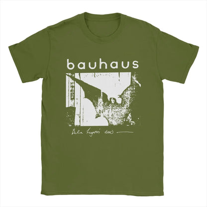 Bauhaus Bat Wings Bela Lugosis Dead T Shirt Men Cotton Amazing T-Shirt Crew Neck Tee Shirt Short Sleeve Tops Adult.