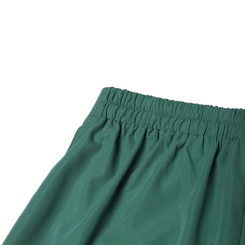 ZANZEA Women Summer Sports Shorts Korean Fashion Culottes 2025 Solid Casual Culotte Pant Elastic High Waist Shorts Streetwear.