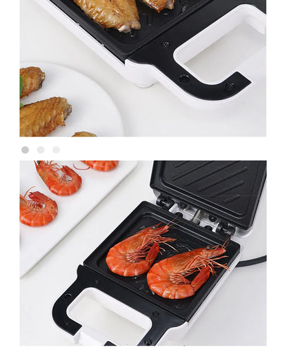 Sandwich machine breakfast machine household light food machine frying machine multi-function heating toast pressure toaster.