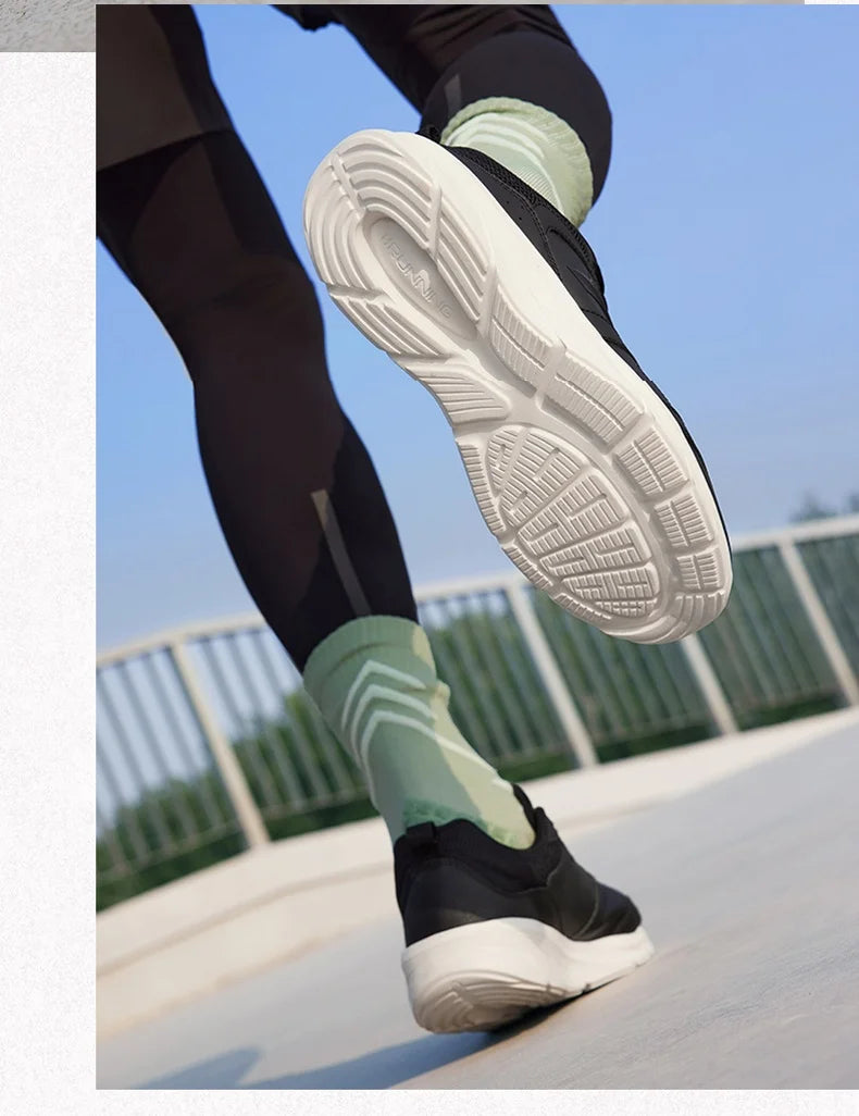 361 Degrees Men Running Shoes Lightweight Cushioning Leather Waterproof Casual Rebound Jogging Non-Slip Sneakers male 672432227.