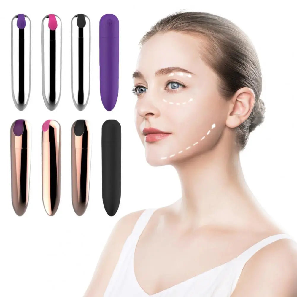 Electric Eye Massager Adjustable USB Rechargeable Waterproof Portable Mini Vibration Pen Quiet Eye Body Massage Device.