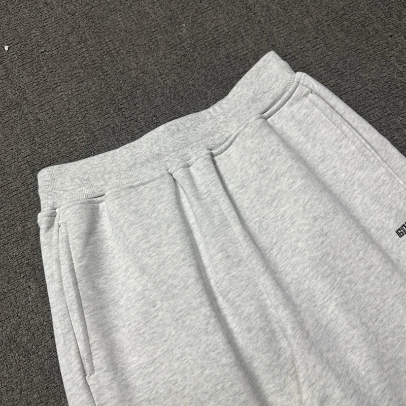 Real Photos Stock Men Women Clothing Trousers 6PM Sweatpants Daily Loose Street Hip Hop Embroidered Logo Casual Pants.