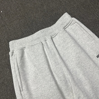 Real Photos Stock Men Women Clothing Trousers 6PM Sweatpants Daily Loose Street Hip Hop Embroidered Logo Casual Pants.