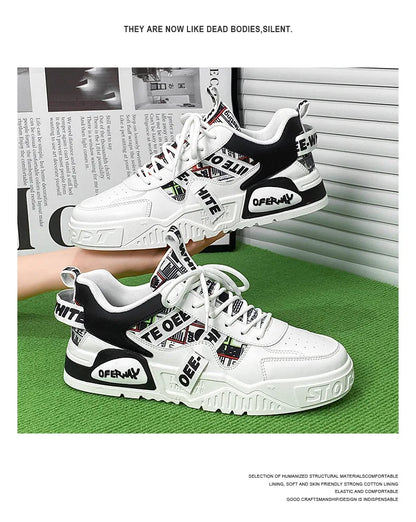 High Quality Men's Casual Shoes  Luxury Male Sneaker Outdoor Fashion Skateboard Shoes Running Platform Designer Vulcanized Shoes.