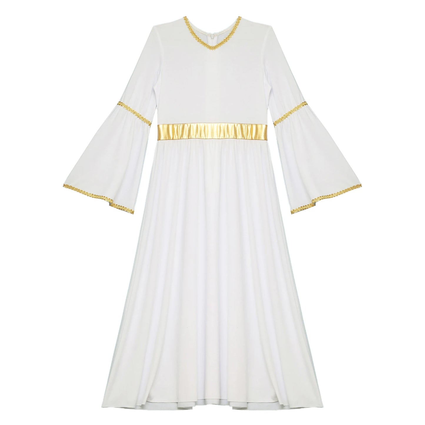 Kinder Mädchen Engel Kostüm Weiß Griechischer Gott Robe Halloween Cosplay Kleid Rollenspiel Karneval Performance Kleid mit Flügeln Dress Up.