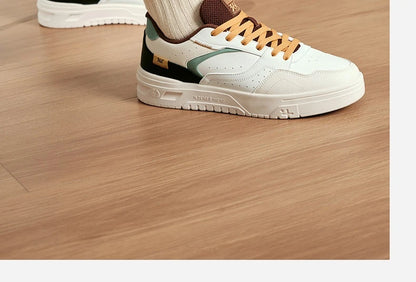 361 Degrees Men's Board Shoes Spring New Casual Versatile Thick Soled Leather Comfortable Trendy Durable Male Sneaker 672516615