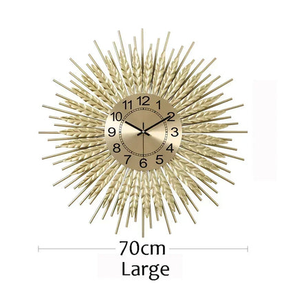 Weizen ohren uhren, Wohnzimmer wanduhren, die Ernte Wohlstand Gesundheit Glück Einheit Freundschaft Vitalität Hoffnung symbolisieren