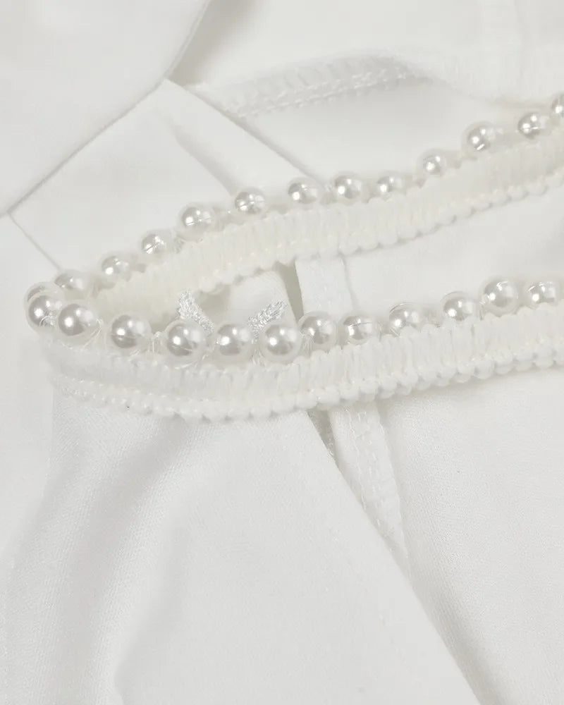 Women Jumpsuit Cutout Lace Patch Sheer Mesh Ruched High Waist Spring Summer Overall Jumpsuits Pants High Waist Pantsuit 2024.