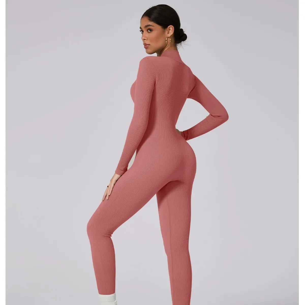 Fall Winter Yoga Suit Women's Seamless Fitness Bodysuit Tight Leggings Spiral Design Exercise Pants Gym Outfit Yoga Clothes.