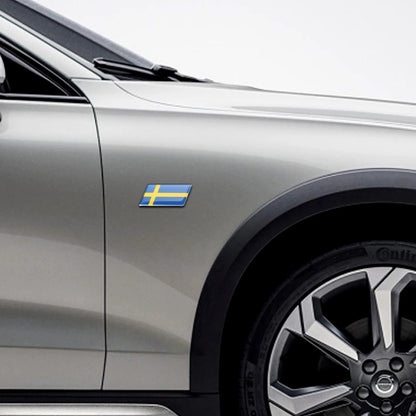 3D Epoxy Sweden France Germany Car Flag Sticker for Peugeot 308 3008 307 207 208 508 2008 306 406 4008 5008 206 408 407 2008.