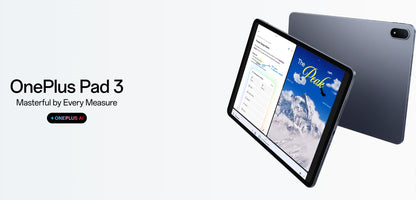 OnePlus Pad 3 Global Version Tablet Snapdragon 8 Elite 13.2" 144Hz Display 3.4K Resolution 8 Speakers Wi-Fi 7 Android 15.