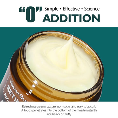 1/2/3/5PCS Retinol Facial Cream Anti-aging Removal Wrinkle Fine Lines Repair Skin Barrier Whitening Brightening Moisturizing.