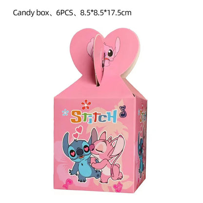 Disney Stitch Partygeschenke, Stich-Thema, Geschenktüten, Pralinenschachtel, Ringe, Pinata, Schlüsselanhänger, Aufkleber, Geblasen, Luftballons, Partygeschenke