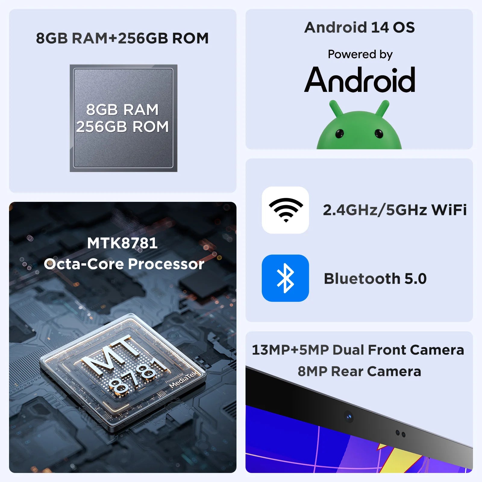 UGEE UT3 Fun Drawing Pad 14.25 inch 2400*1600 Resolution Android 14 System 60HZ Large Graphics Tablet Monitor 8GB+256GB.