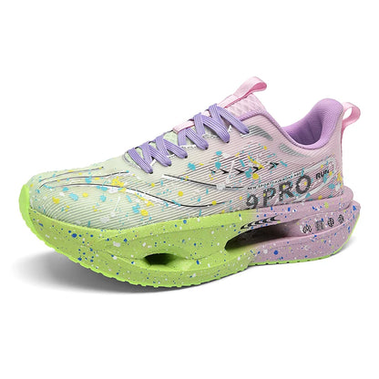 New Soft Sole Cushioning Men's Running Shoes for Women High-quality Road Jogging Shoes Light Comfy Sneakers Reflective Night Run