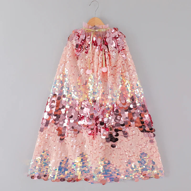 Halloween-Maskerade-Performance-Kostüm für Mädchen mit Pailletten, geeignet für Festival-Auftritte.