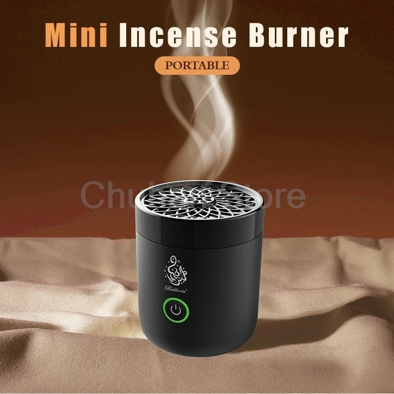 ChuHan Arabic Electric Aroma Diffuser Comb And Car Incense Burner 2 in 1 Rechargeable Portable USB Type C Environment Aromatizer