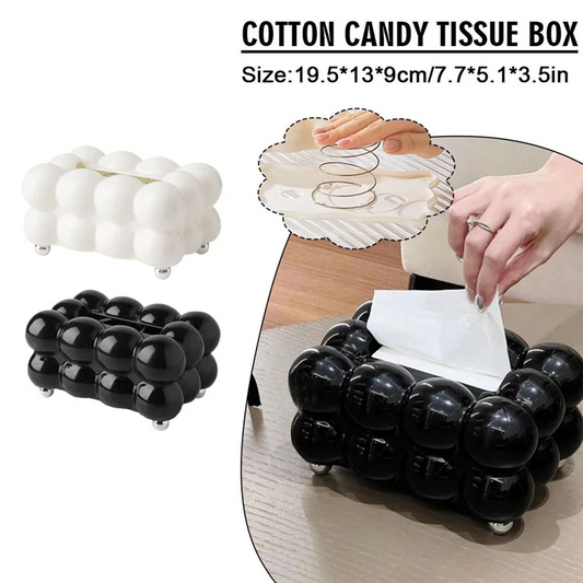 Bubble Shape Tissue Box Holder Living Room Tissue Case Cover Toilet Paper Dispenser Case Kitchen Napkin Holder Box-B61B.