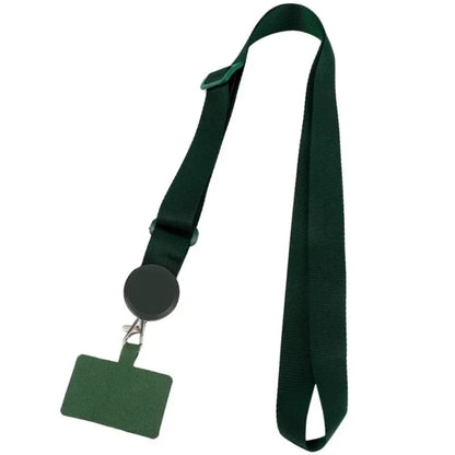Long Crossbody Phone Lanyard Adjustable Neck Strap Wide Cloth Neckband Strap Rope Hanging Anti-Lost Phone Lanyard.