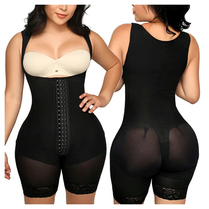 Fajas Reductoras Body Shaper Slimming Sheath Flat Belly Shapewear Tummy Control Bodysuit Postpartum Bodices Girdles Woman Corset