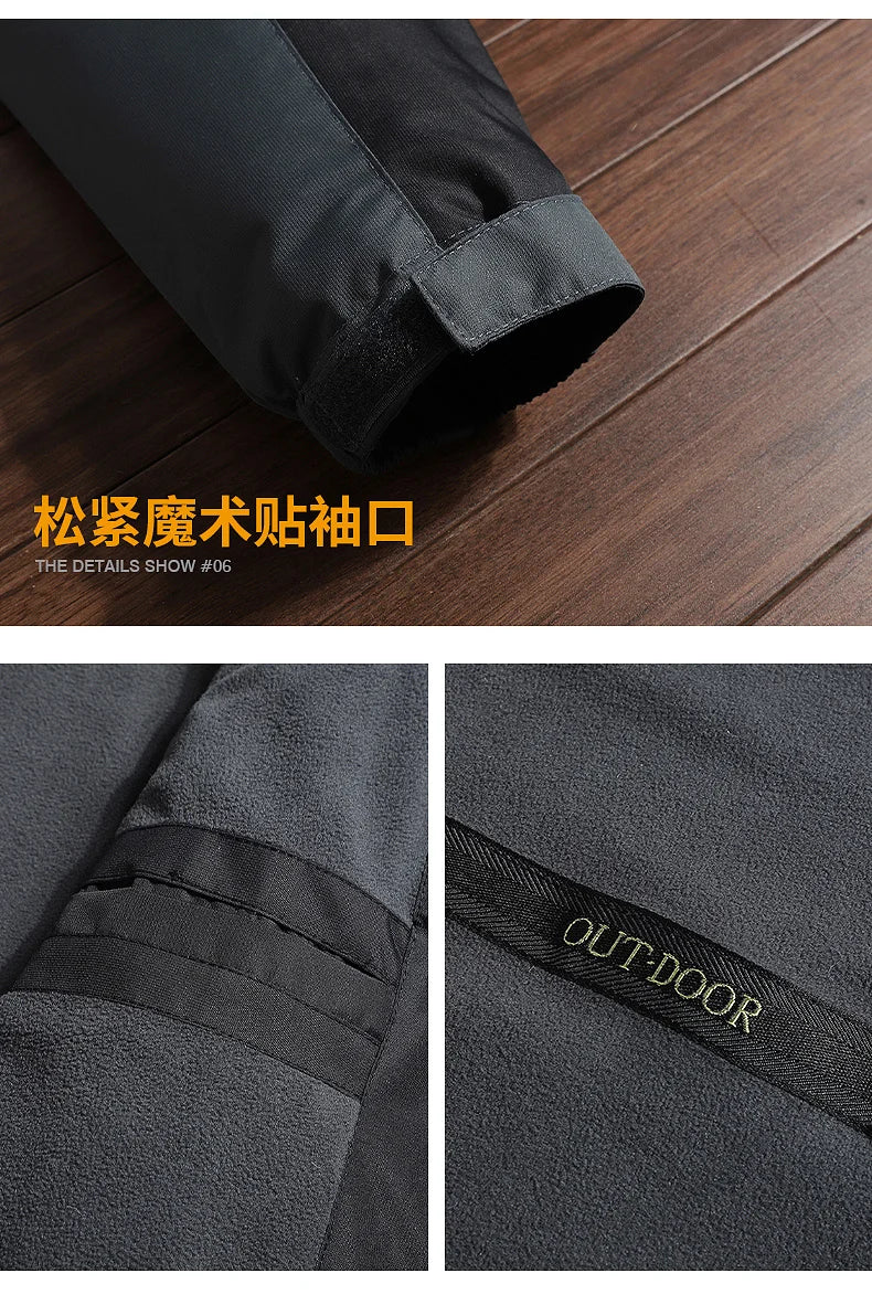 9xl Thermal Jacket Winter Parka Men Windbreak Thick Warm Windproof Coats Male Military Hooded Jackets Men's Winter Warm Jackets