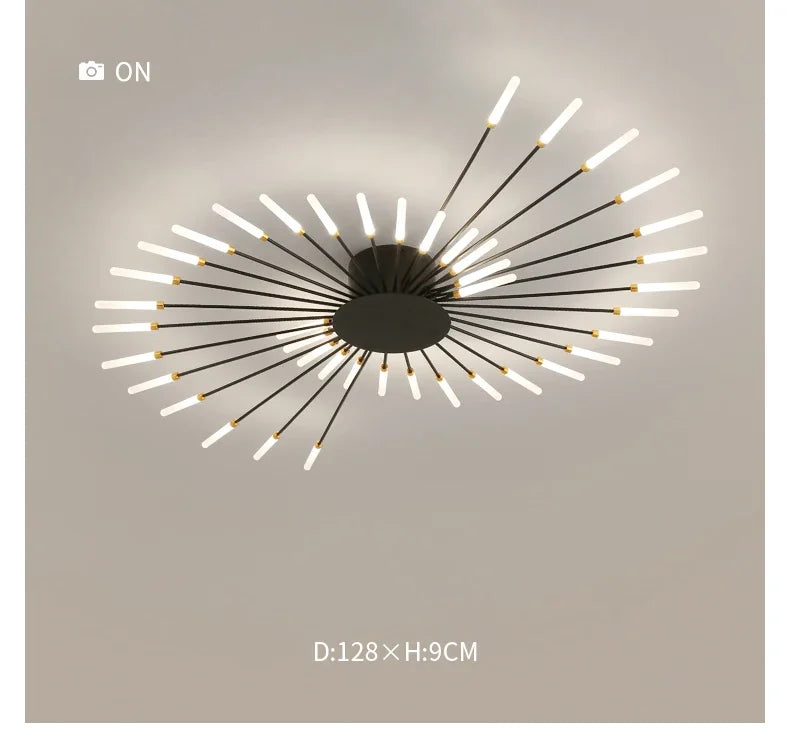 Moderne Led Feuerwerk Anhänger Lampen für Wohnzimmer Schlafzimmer Kronleuchter Led Decke Hängen Lampe Hause Einrichtungs beleuchtung