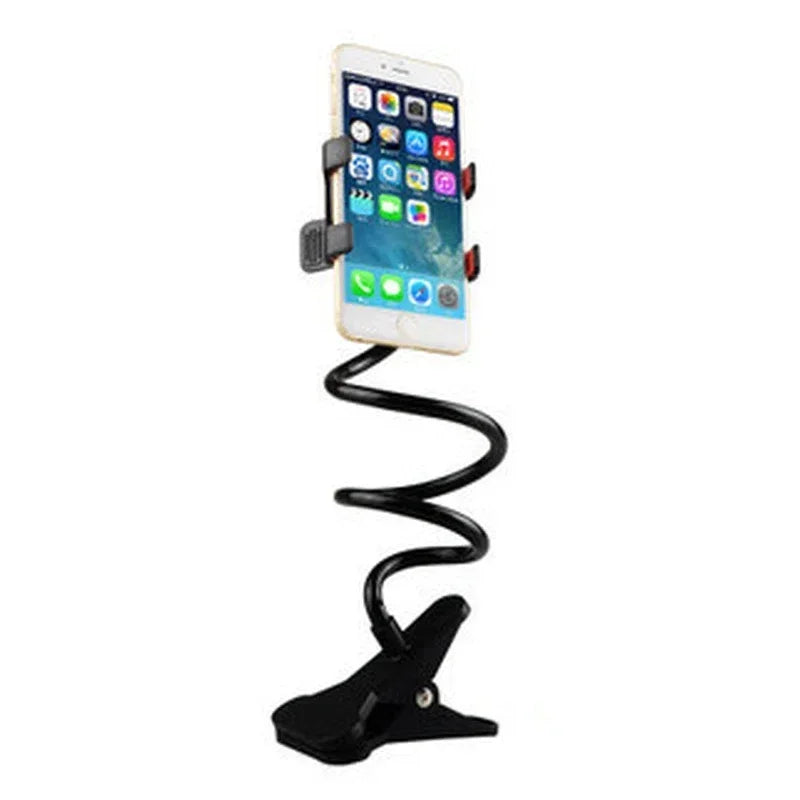 70cm 360 Clip Mobile Phone Holder Stand Portable Flexible Lazy Bed Desktop Bracket Smartphones Desk Bed Mount Stand Base Support.