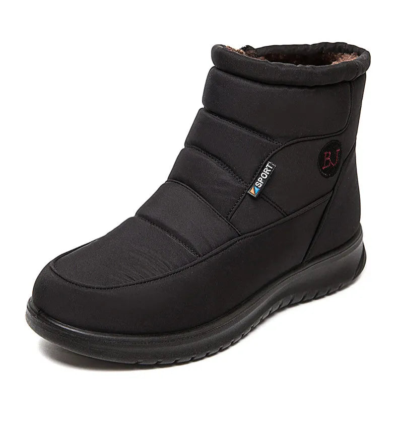 Women's Boots Waterproof Fur Boots For Snow Winter Shoes Woman Casual Rubber Botas Mujer Fashion Winter Boots Women Booties.