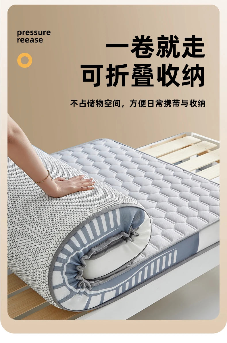 Latex Memory Baumwolle Matratze Kissen für Heim kinder Tatami Matte benutzer definierte Studenten wohnheim einzelne 90x190 Matratze