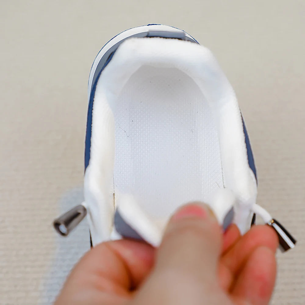 Teenager Kid's Sneakers For Autumn PU Leather Waterproof Children's Sport Shoes Trend Fashion Outdoor Running Shoes For Boys.