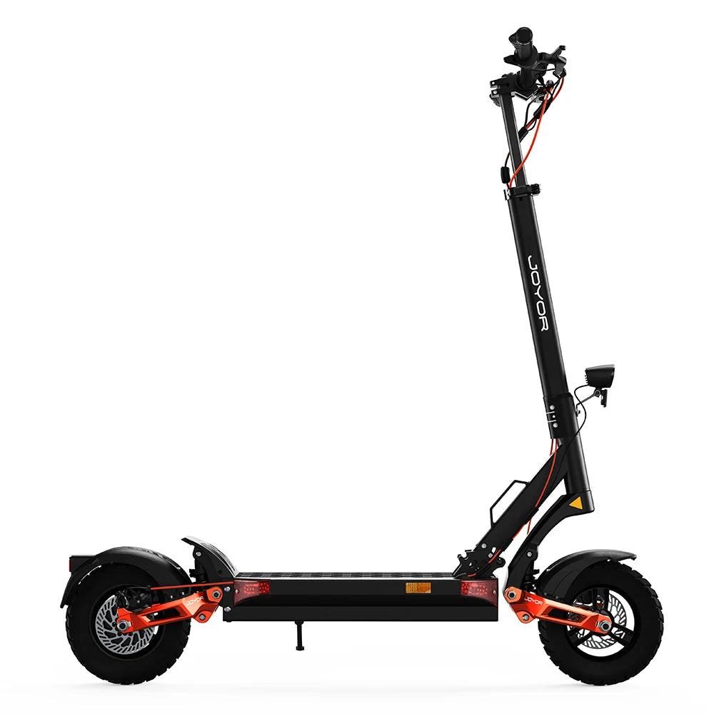 JOYOR T6 Adult Electric Scooter 600W Motor 48V18AH Battery E-Mountain Escooter 10" Off-Road Tire Foldable E-Scooter.
